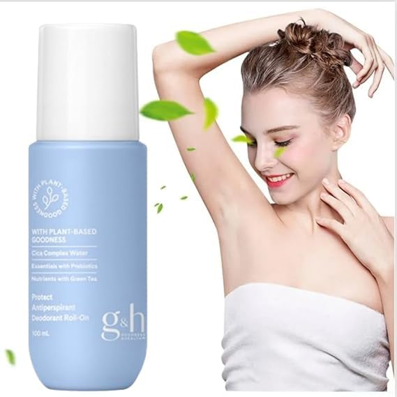 3 x G&H Protect + Deodorant & Anti-Perspirant Roll-On 100 ml (New Package) – Fast-Drying Odor & Wetness Protection