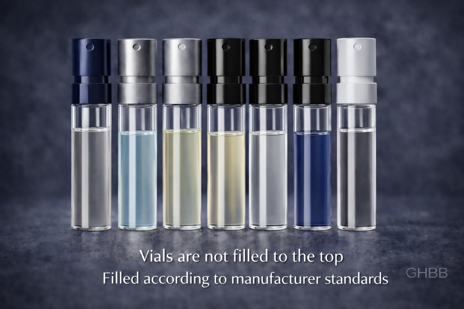 GHBB Cologne 11 Designer Sample Vial Set for Men | Discovery & Travel-Ready Fragrance Sampler