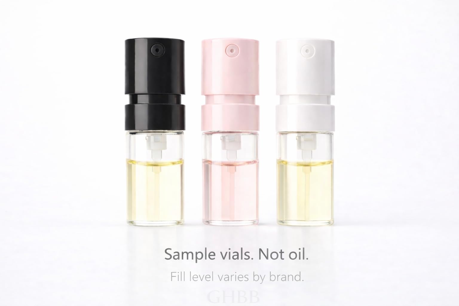 GHBB Women's Designer Perfume Sampler Set – 12 Fragrance Vials