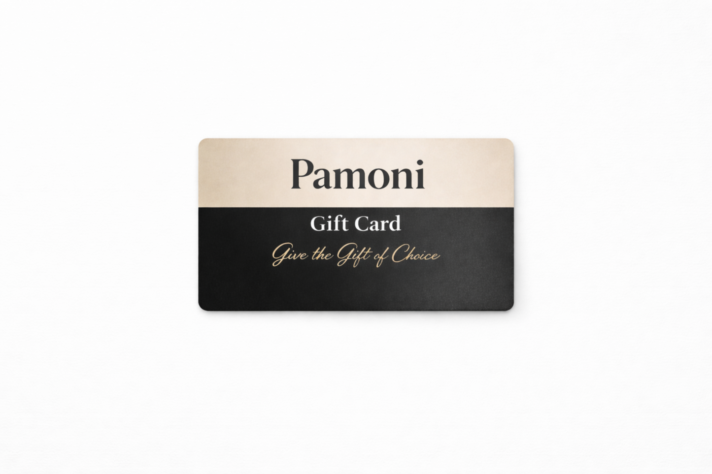 Pamoni Gift Card