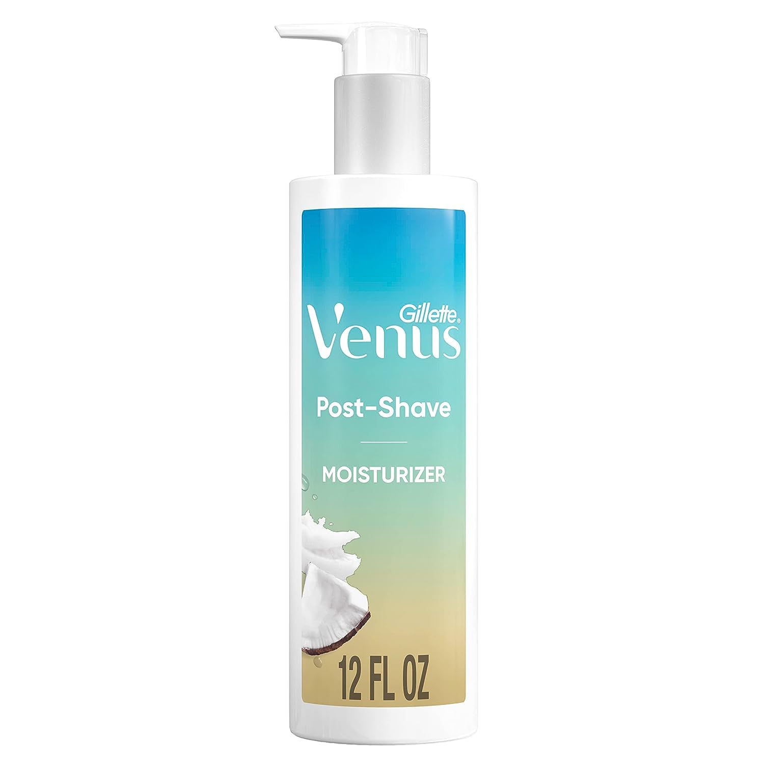 Gillette Venus Glow Post-Shave Oil Infused Moisturizer – Hydrating Aftershave Moisturizer for Women, 12 oz
