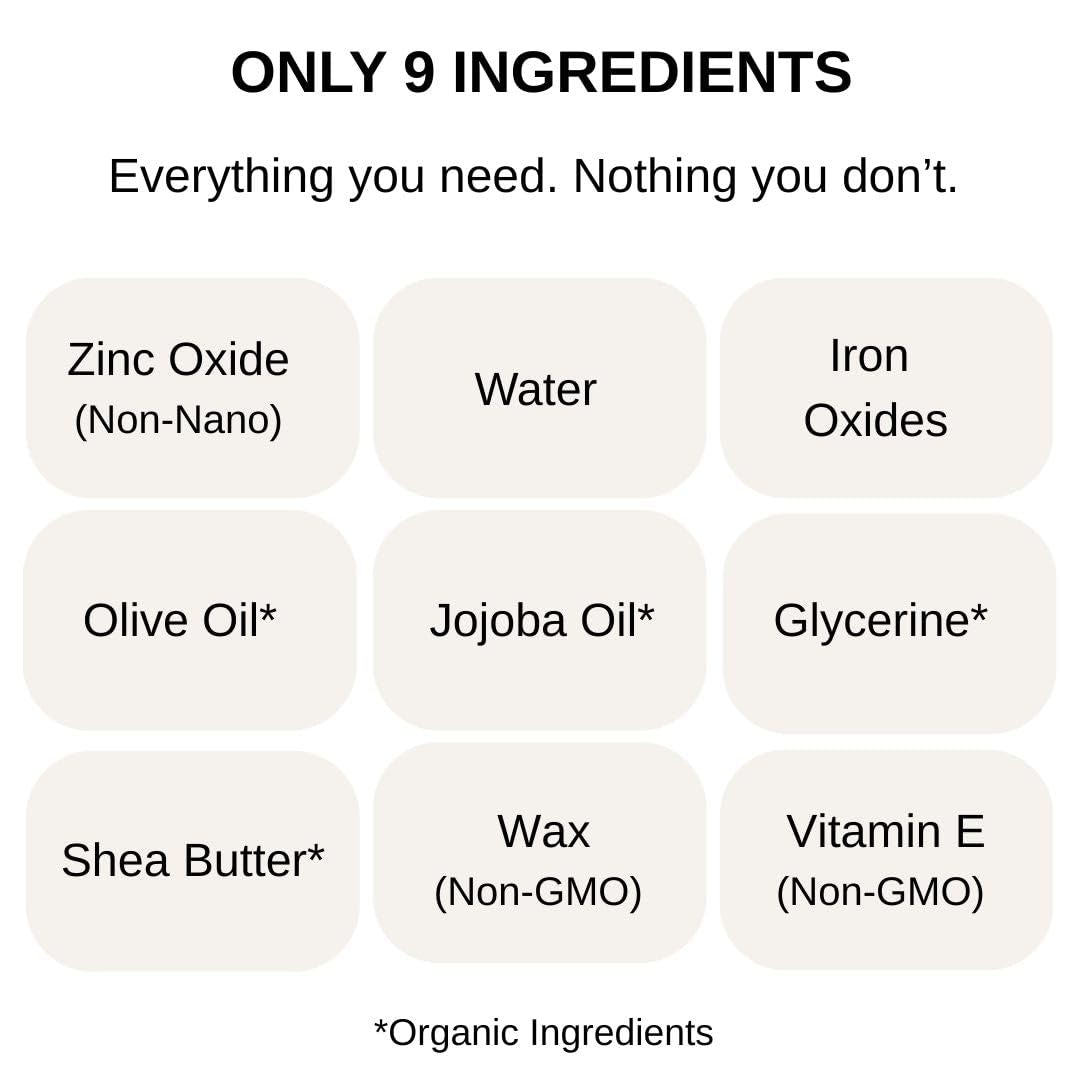 Ginger Armor Caramel-Tinted Organic Face Cream | Daily SPF Moisturizer, 2 oz