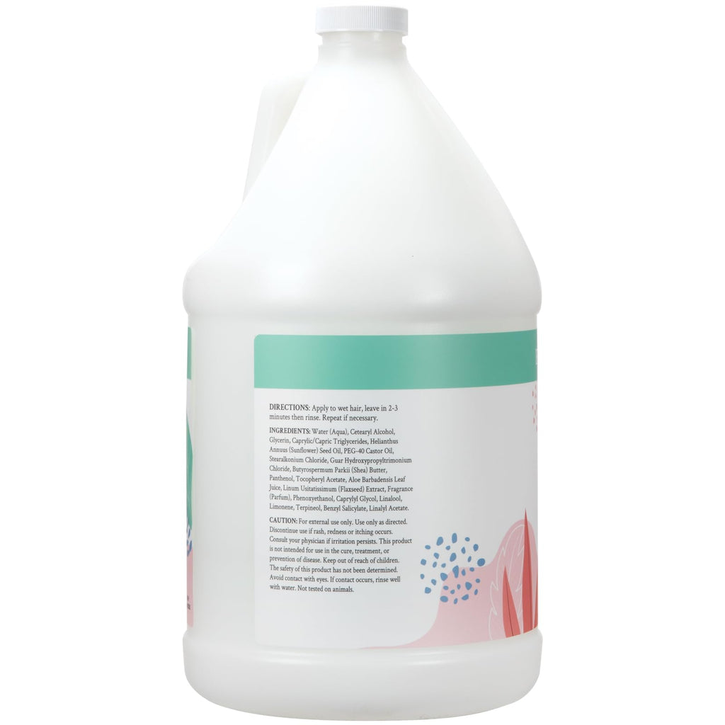 Ginger Lily Farms Botanicals Moisturizing Conditioner – Eucalyptus Tranquility, 100% Vegan & Cruelty-Free, 1 Gallon Refill