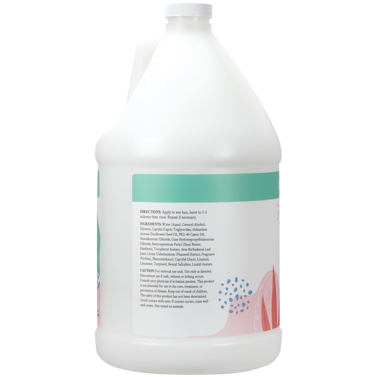 Ginger Lily Farms Botanicals Moisturizing Conditioner – Eucalyptus Tranquility, 100% Vegan & Cruelty-Free, 1 Gallon Refill