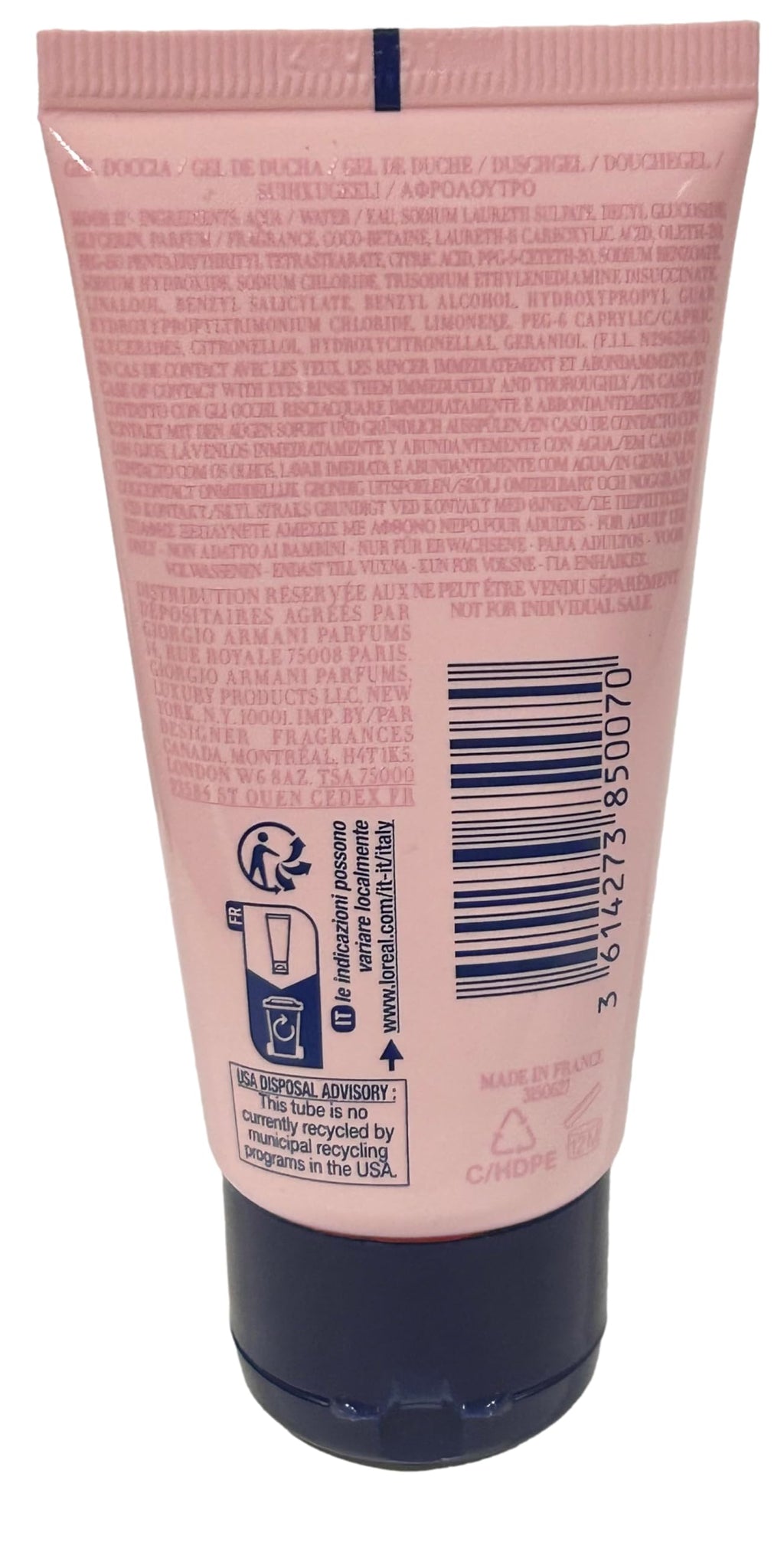 Giorgio Armani Shower Gel Women Mini 50 ml | Travel Size 0070