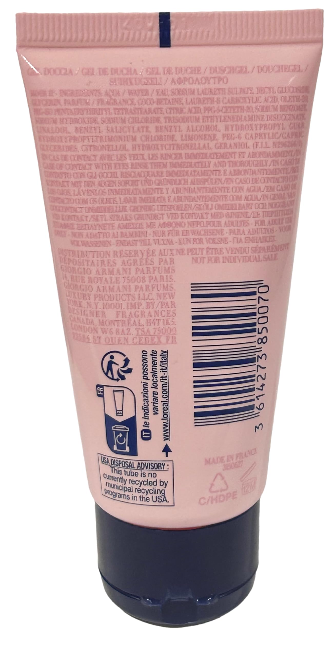 Giorgio Armani Shower Gel Women Mini 50 ml | Travel Size 0070