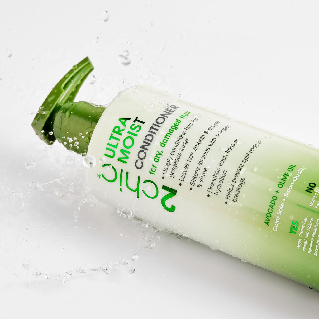 Giovanni 2Chic Ultra-Moist Avocado & Olive Oil Shampoo & Conditioner Set – Sulfate-Free & Color-Safe