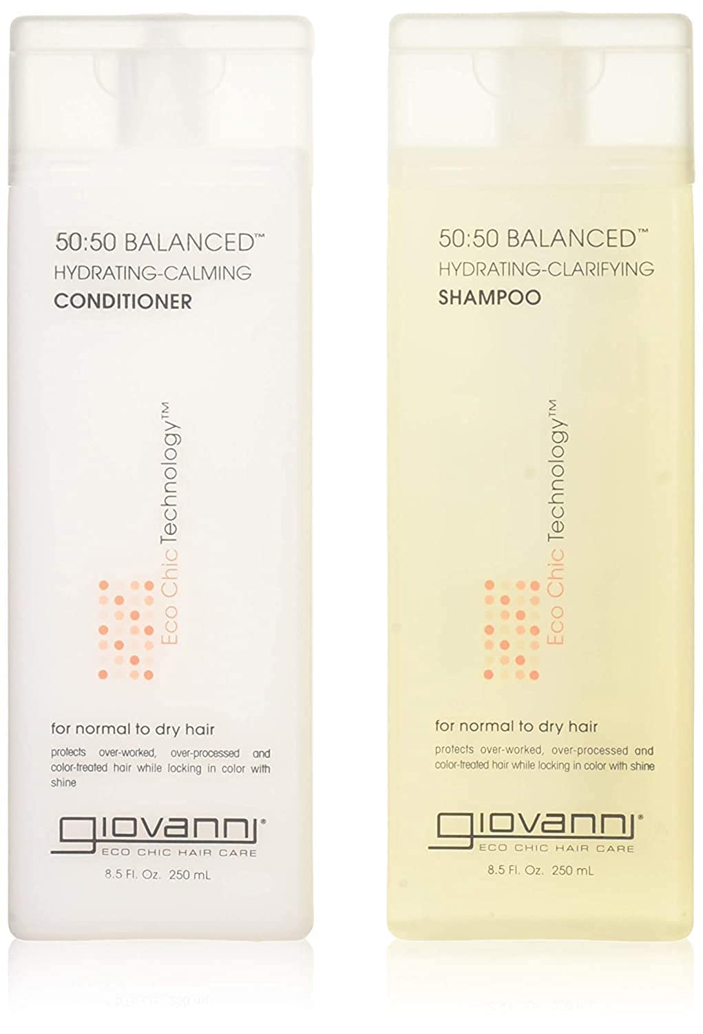 Giovanni 50-50 Hydrating Duo – Shampoo & Conditioner, 8.5 oz Each