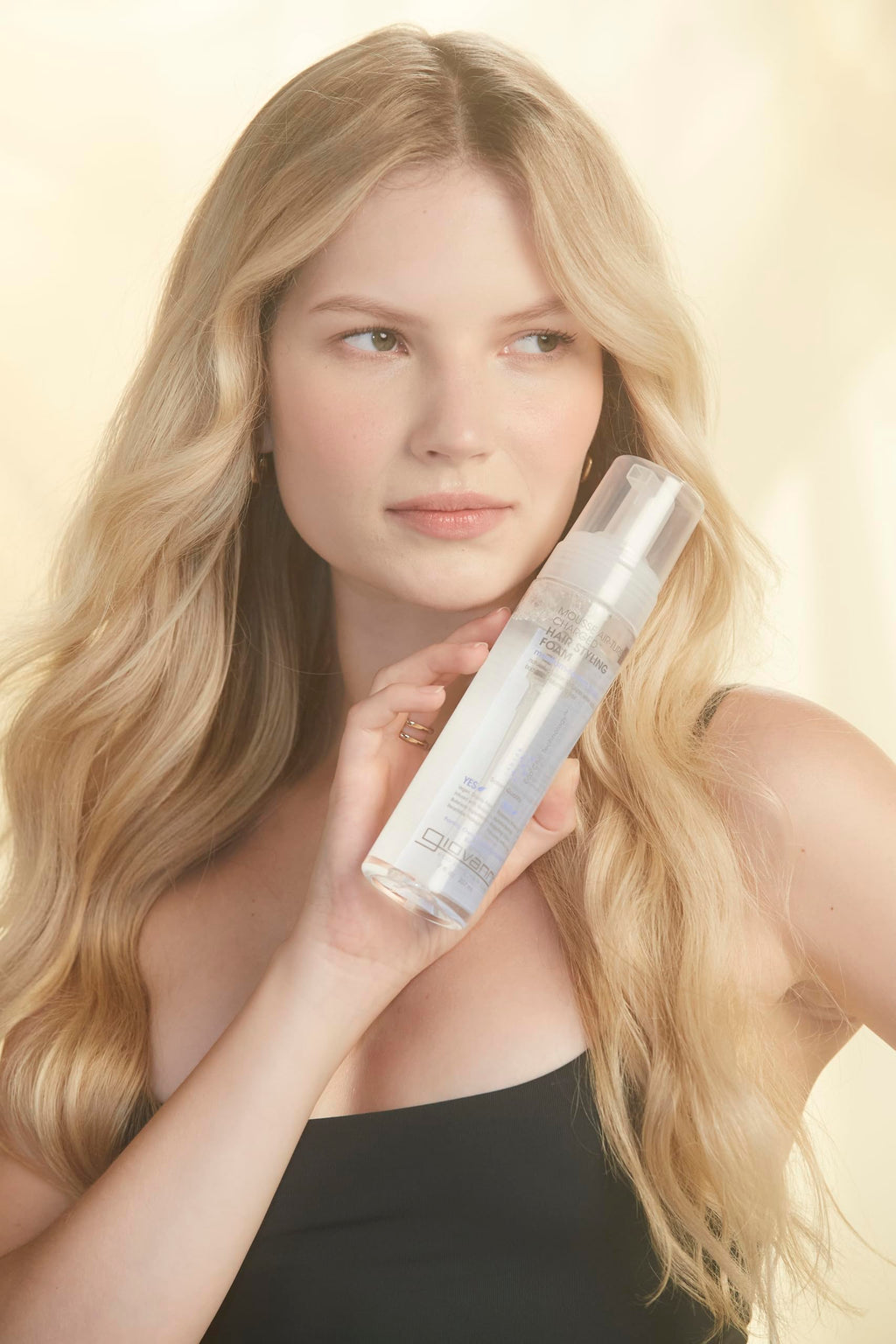 GIOVANNI Mousse Hair Styling Foam – Volumizing Curl & Wave Mousse, 7 Fl Oz