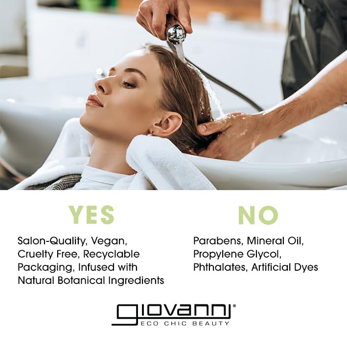 GIOVANNI Smooth As Silk Detangling Spray – Heat Shield, Nourishing 7 oz