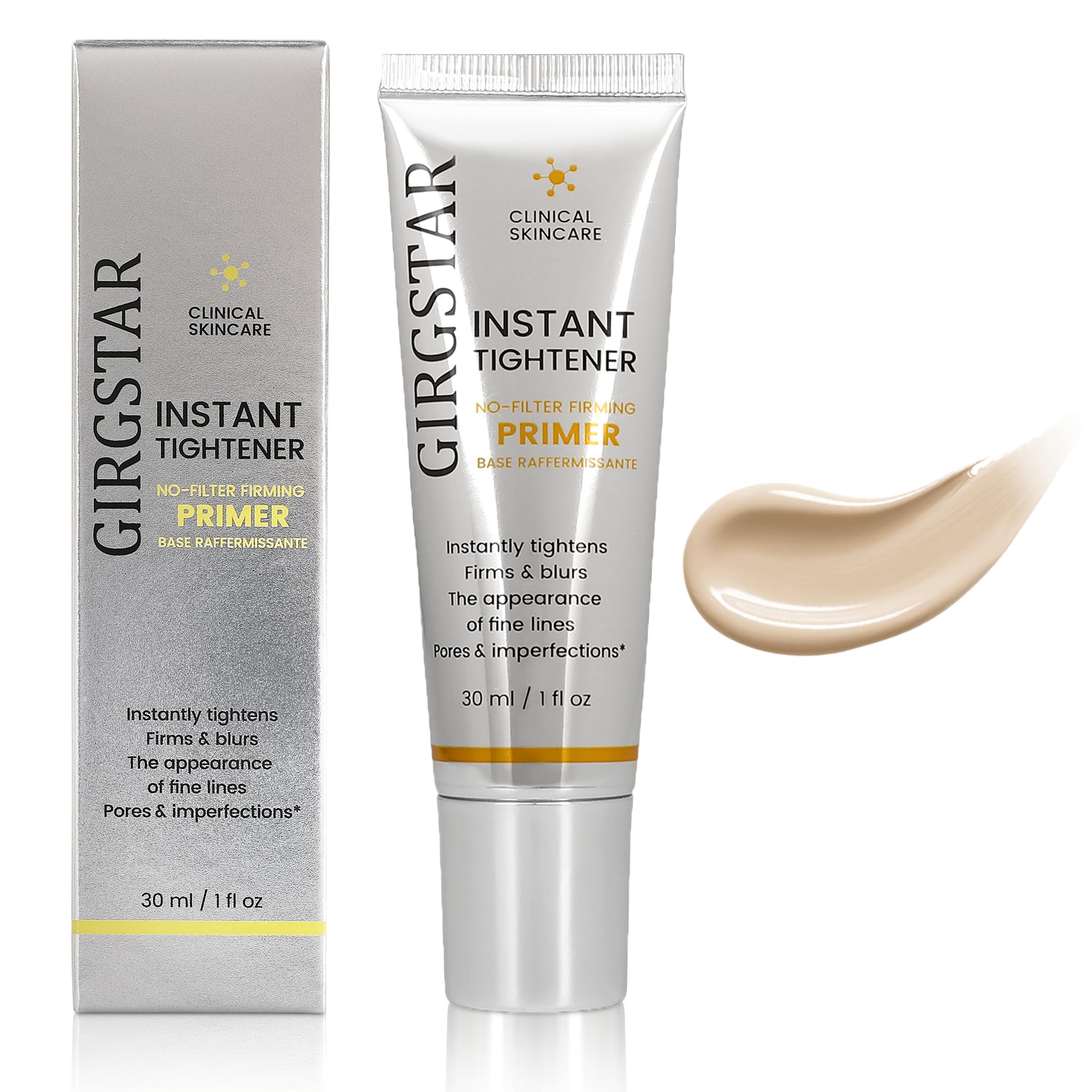 Girgstar Instant Face Primer - Soft Focus, Firming, Long-Wear Base
