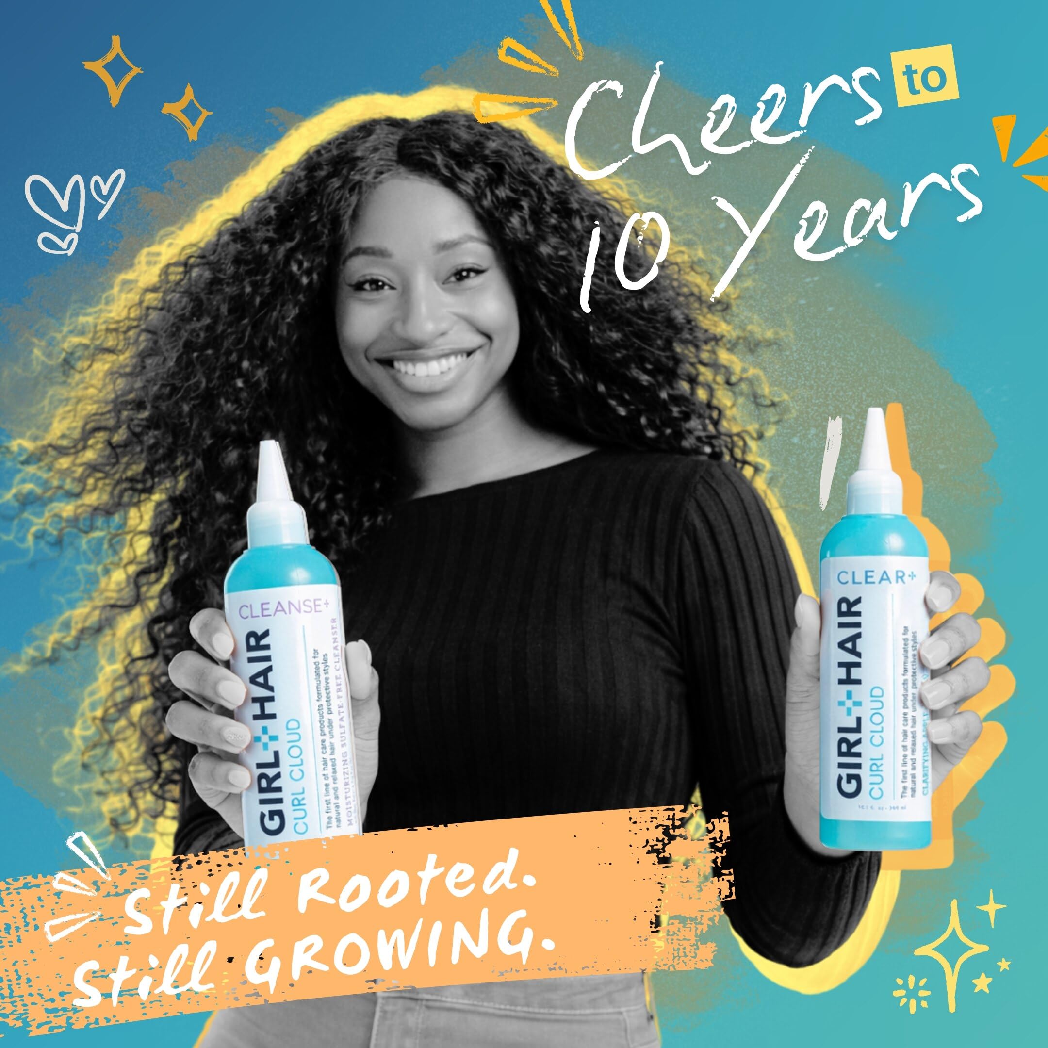 GIRL+HAIR REFRESH+ Daily Hydrating Hair Milk — Aloe Vera, Biotin & Coconut Water | 10.1 Fl Oz