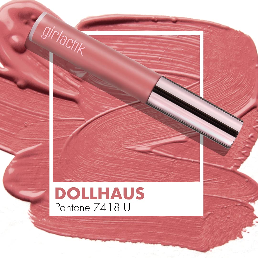 Girlactik Allure Matte Lip Paint – Long-Lasting, Lightweight Liquid Lipstick | 7.5 ml