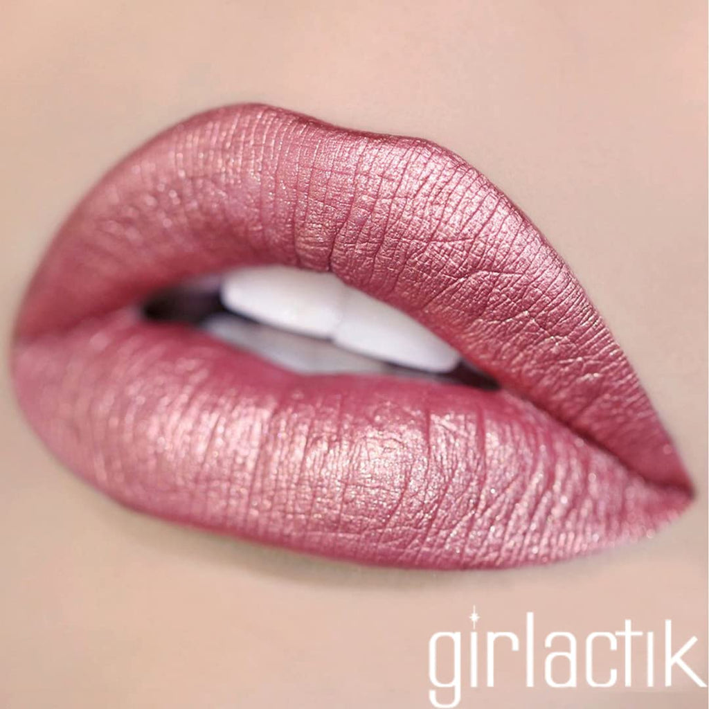 Girlactik Allure Long Lasting Matte Lip Paint – Rosy Pink Lip Color (7.5 ml)