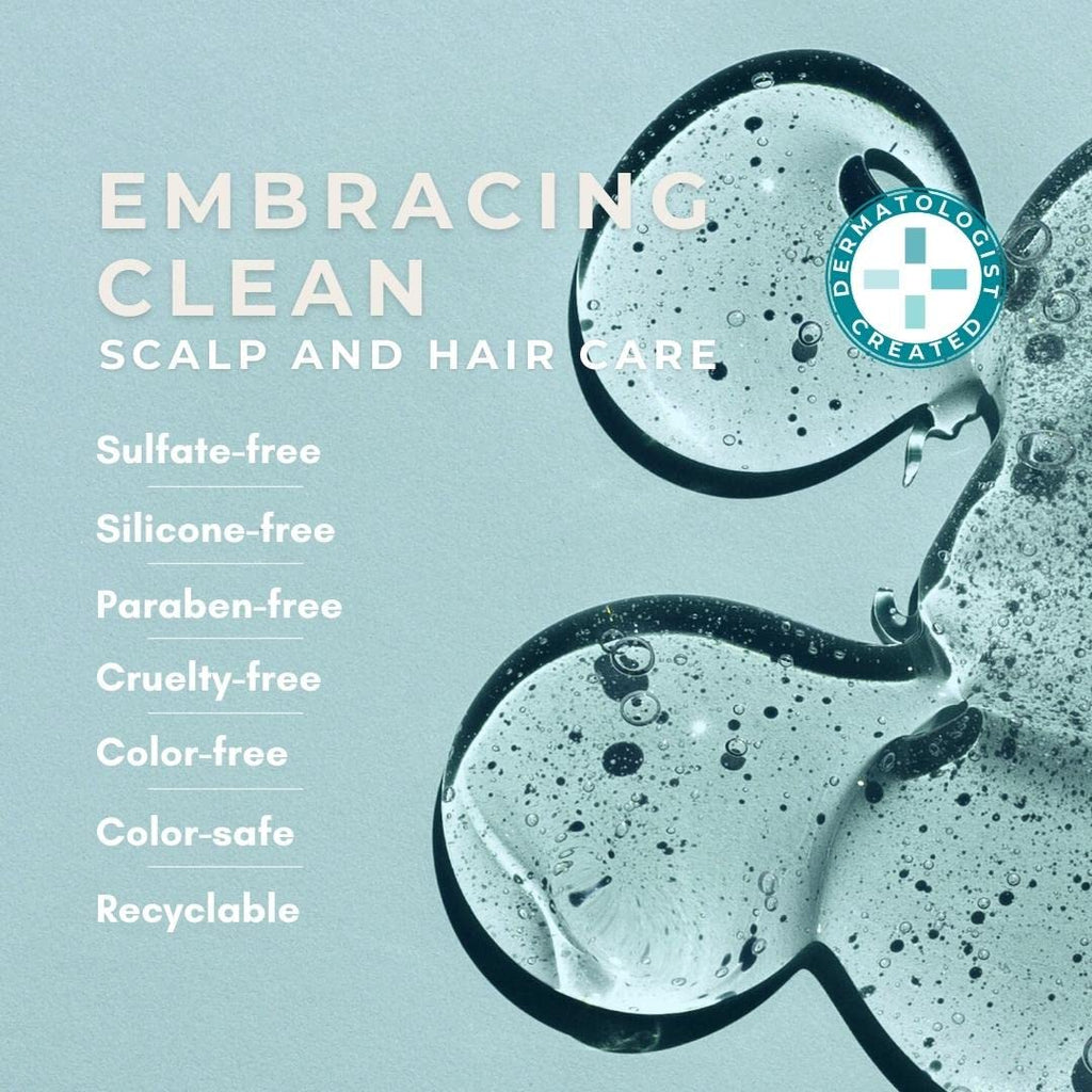 GIRL+HAIR Shampoo & Conditioner Set – Hydration for Dry Hair & Scalp, Color Safe, Vegan (2x 10.1 oz)