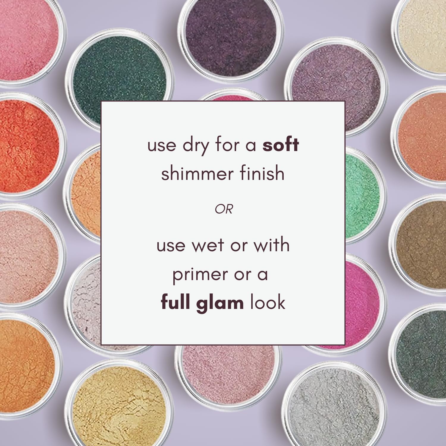 Giselle Cosmetics Bubble Gum Mineral Loose Eye Shadow – Organic Shimmer & Glitter