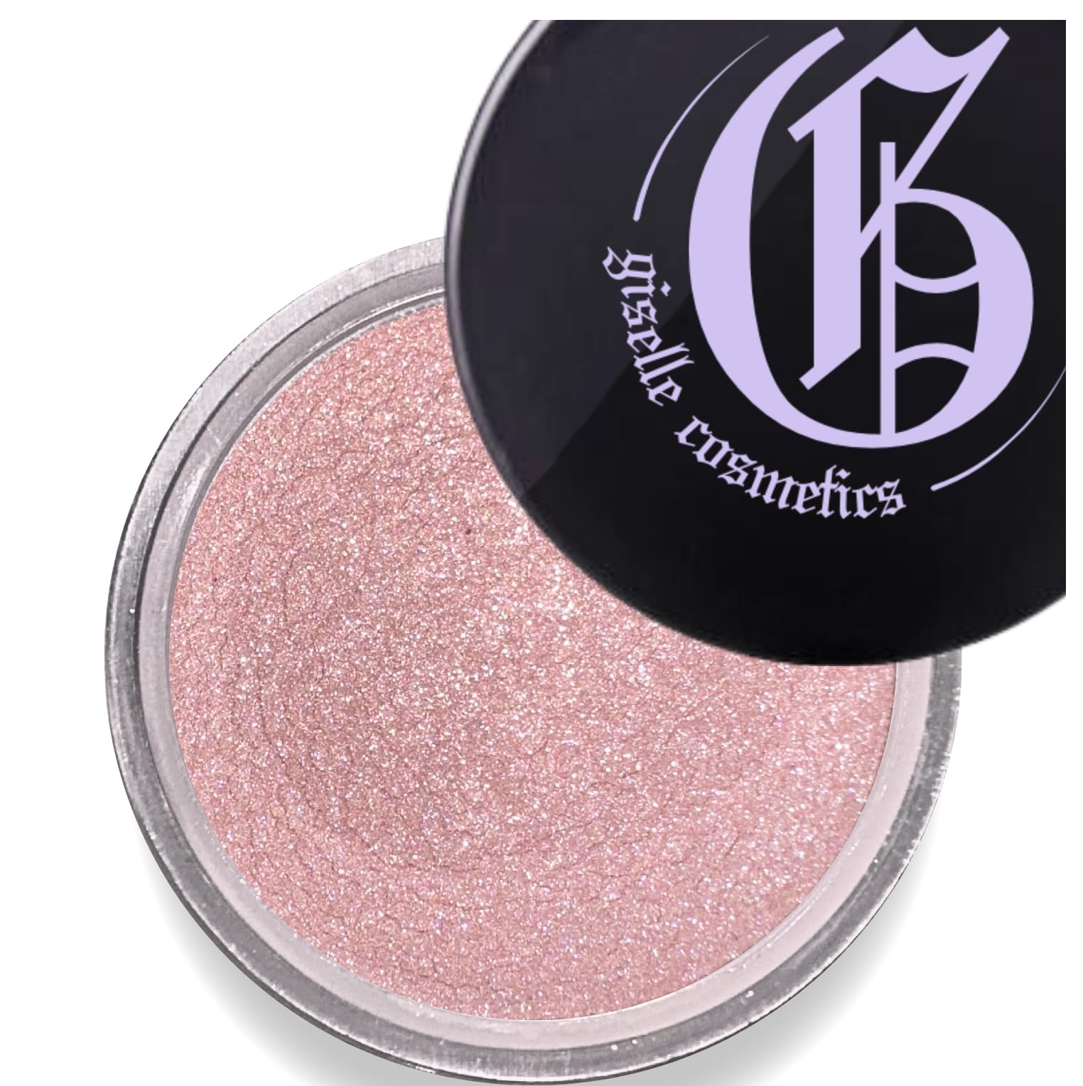 Giselle Cosmetics Brush Light Copper Loose Mineral Eye Shadow – Organic, Hypoallergenic, Talc-Free