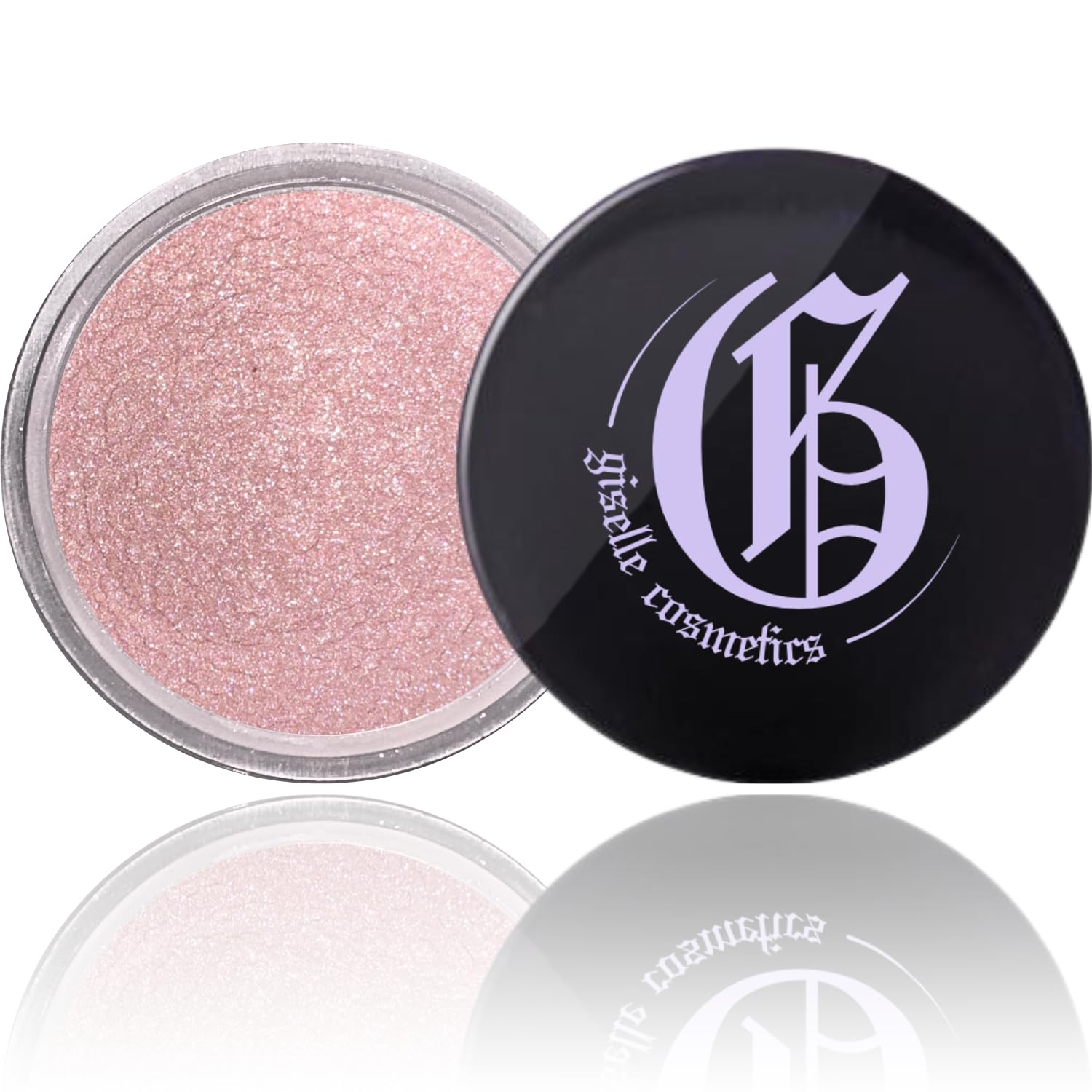 Giselle Cosmetics Brush Light Copper Loose Mineral Eye Shadow – Organic, Hypoallergenic, Talc-Free