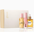 Gisou Honey Gloss On The Go Travel Set | Wildflower Honey Hair Perfume, Watermelon Sugar Lip Oil, Hair Oil