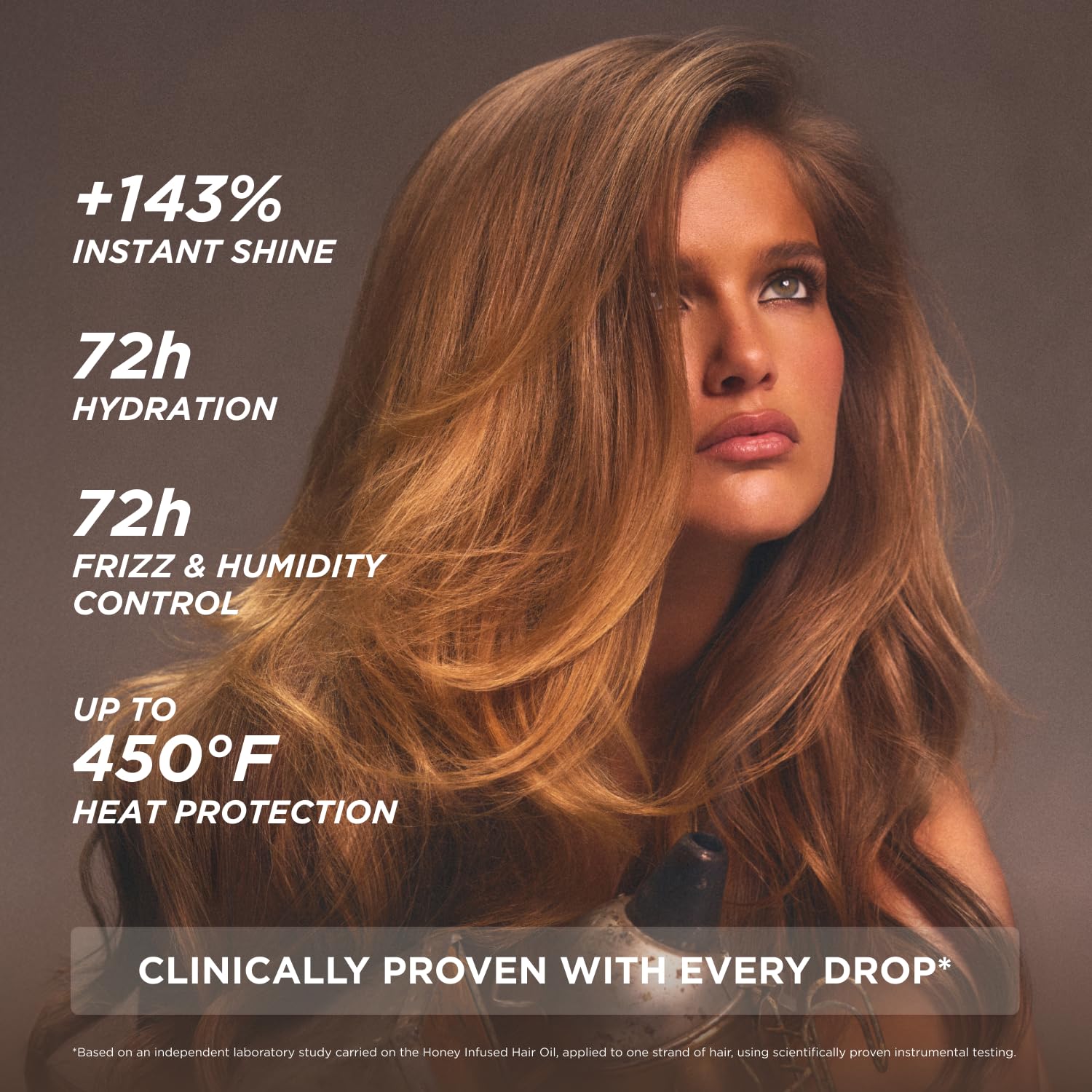 Gisou Honey Infused Hair Oil Mini – Hydration, Shine & Heat Protection (0.7 fl oz)