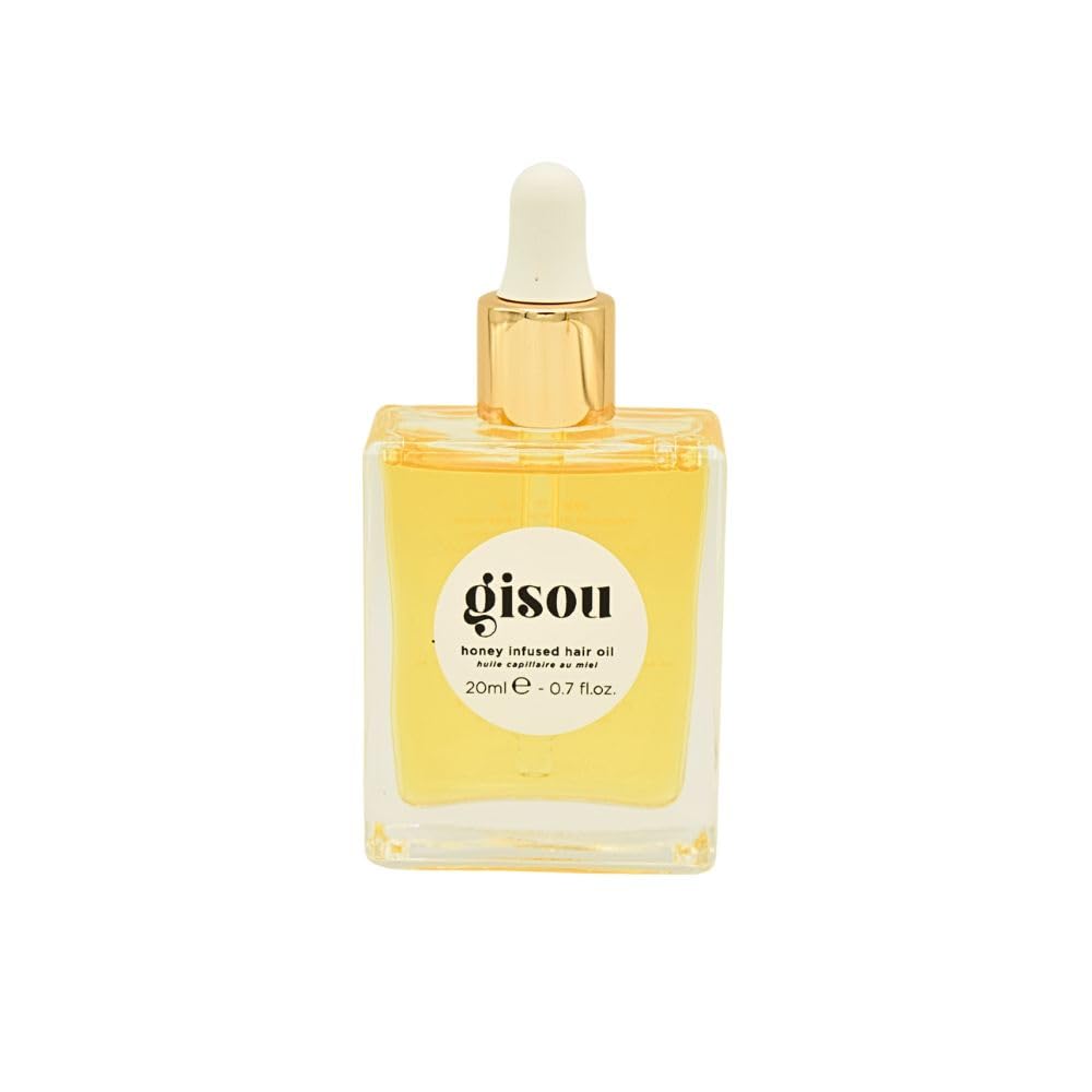 Gisou Glow All The Way: Hair & Lip Gift Set – Lip Oil, Hair Mask, Hair Oil & Perfume