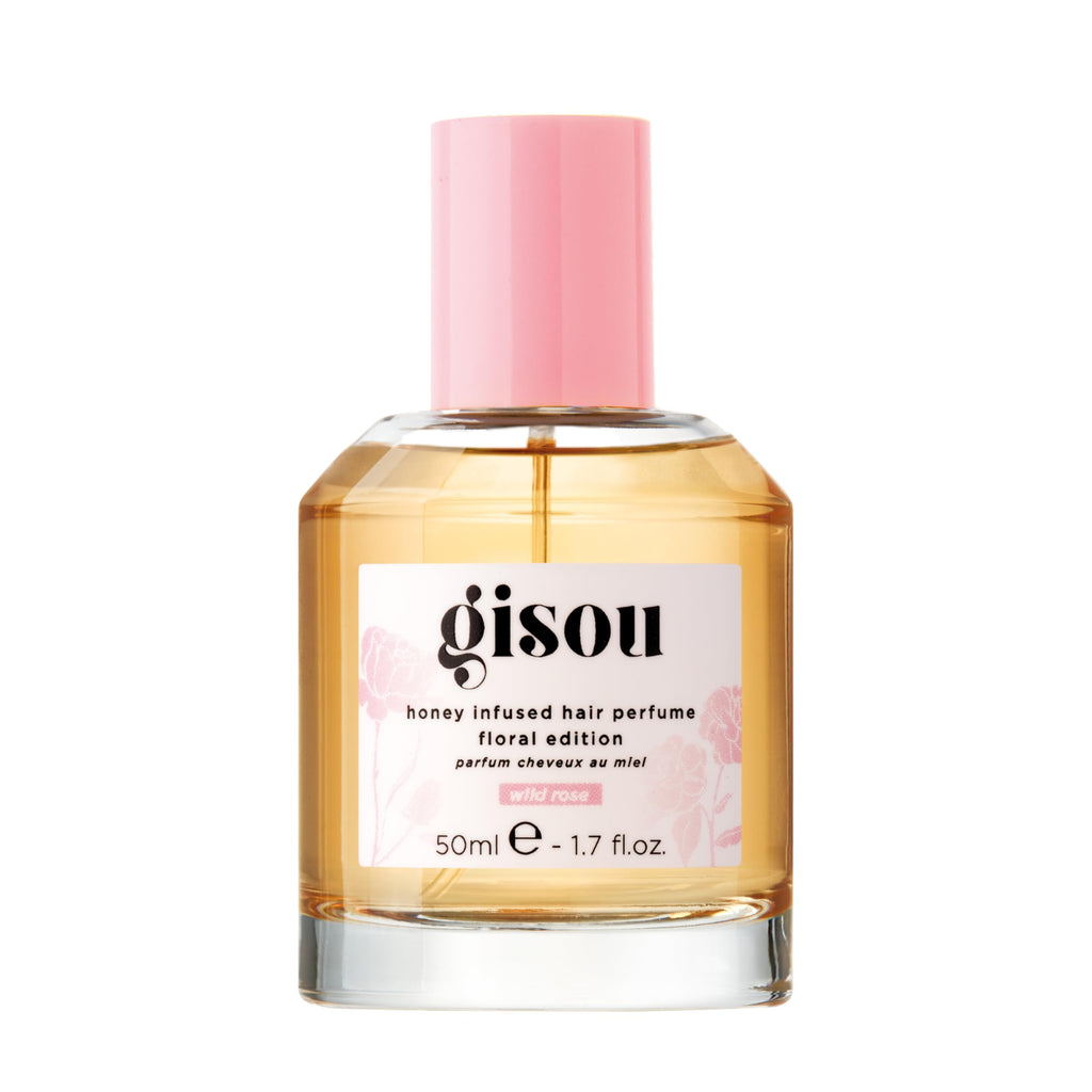Gisou Honey Infused Hair Perfume — Hydration, Shine & Delicate Fragrance (Wild Rose, 1.7 fl oz)