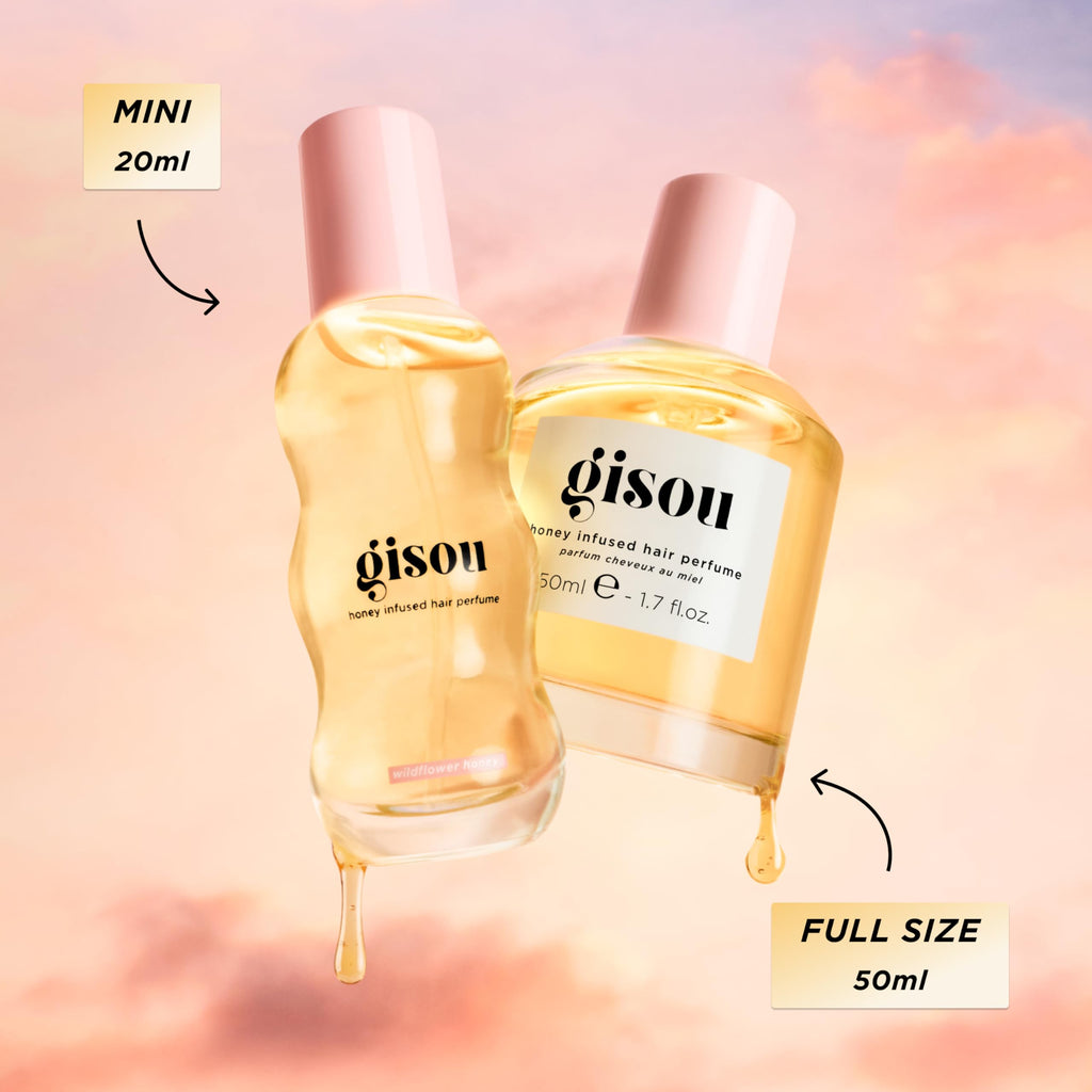 Gisou Honey Infused Hair Perfume – Long-Lasting Fragrance with Mirsalehi Honey & Argan Oil