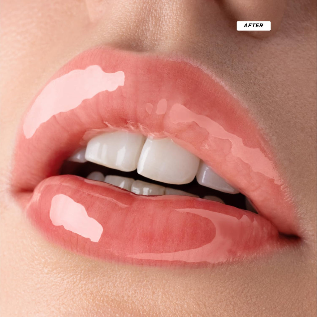 Gisou Honey Infused Hydrating Lip Oil – Bee-lini Peach Nourishing Lip Moisturizer