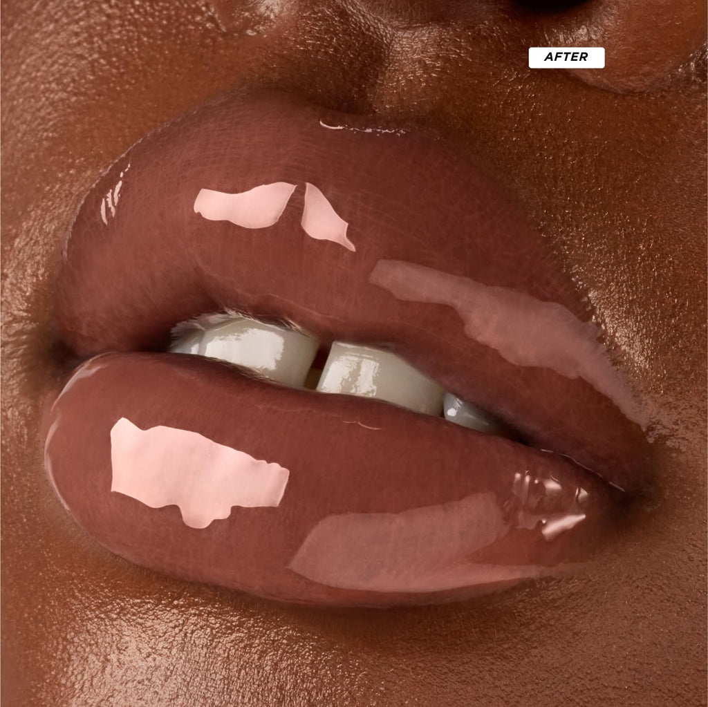 Gisou Honey Infused Hydrating Lip Oil – Bee-lini Peach Nourishing Lip Moisturizer