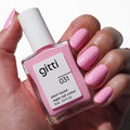 gitti Plant-based Nail Polish Solar Pink 031 – Non-Toxic, 30-Free, Vegan, Cruelty-Free, Glossy Color (0.5 fl oz)