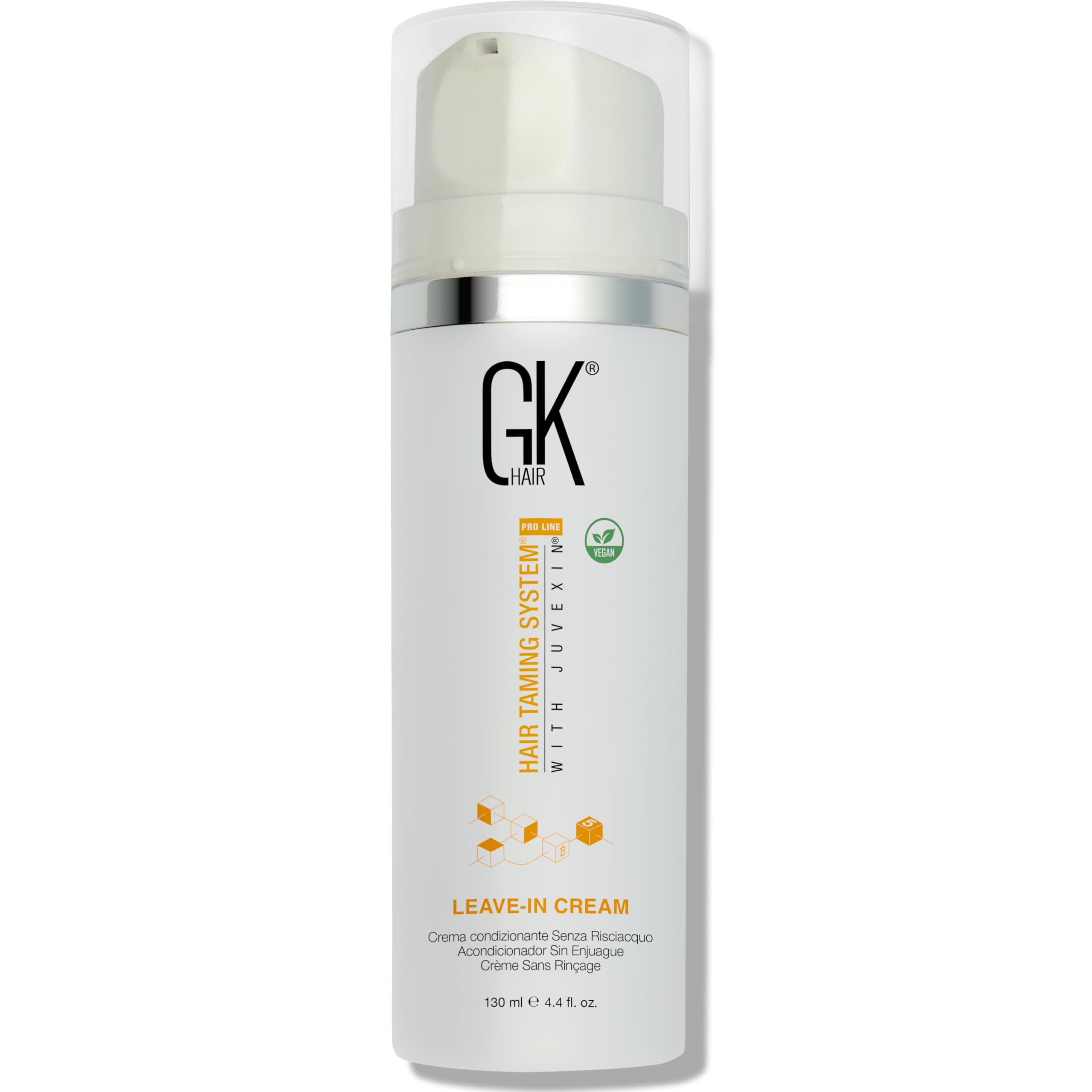 GK HAIR Vegan Leave-In Conditioner for Dry & Damaged Hair (130ml) | Hydration & Frizz Control