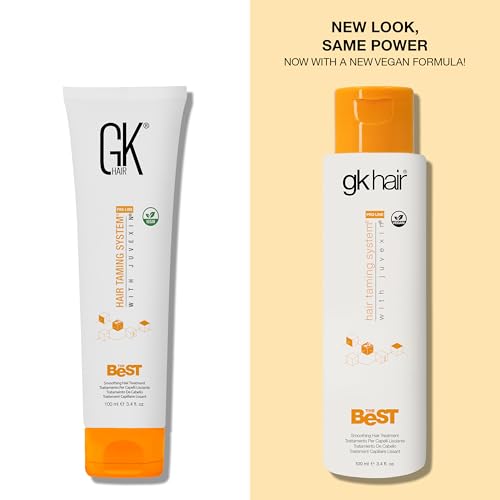GK Hair Keratin Treatment - Frizz Control & Salon-Quality Smoothing (3.4 oz)