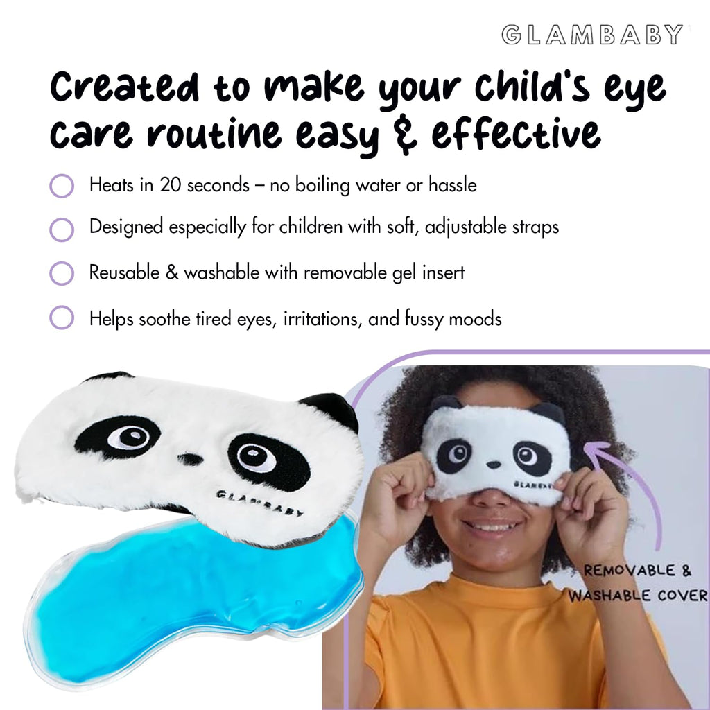 GlamBaby Eye Care: Unbearable Bump Eye Mask for Kids — Heat & Cooling Therapy