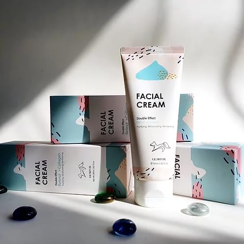 Glamfox Facial Cream with Retinol and Collagen – Balanced, Radiant Skin