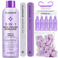 Glamonade Acetone Nail Polish Remover Kit – Quick Gel & Dip Powder Removal