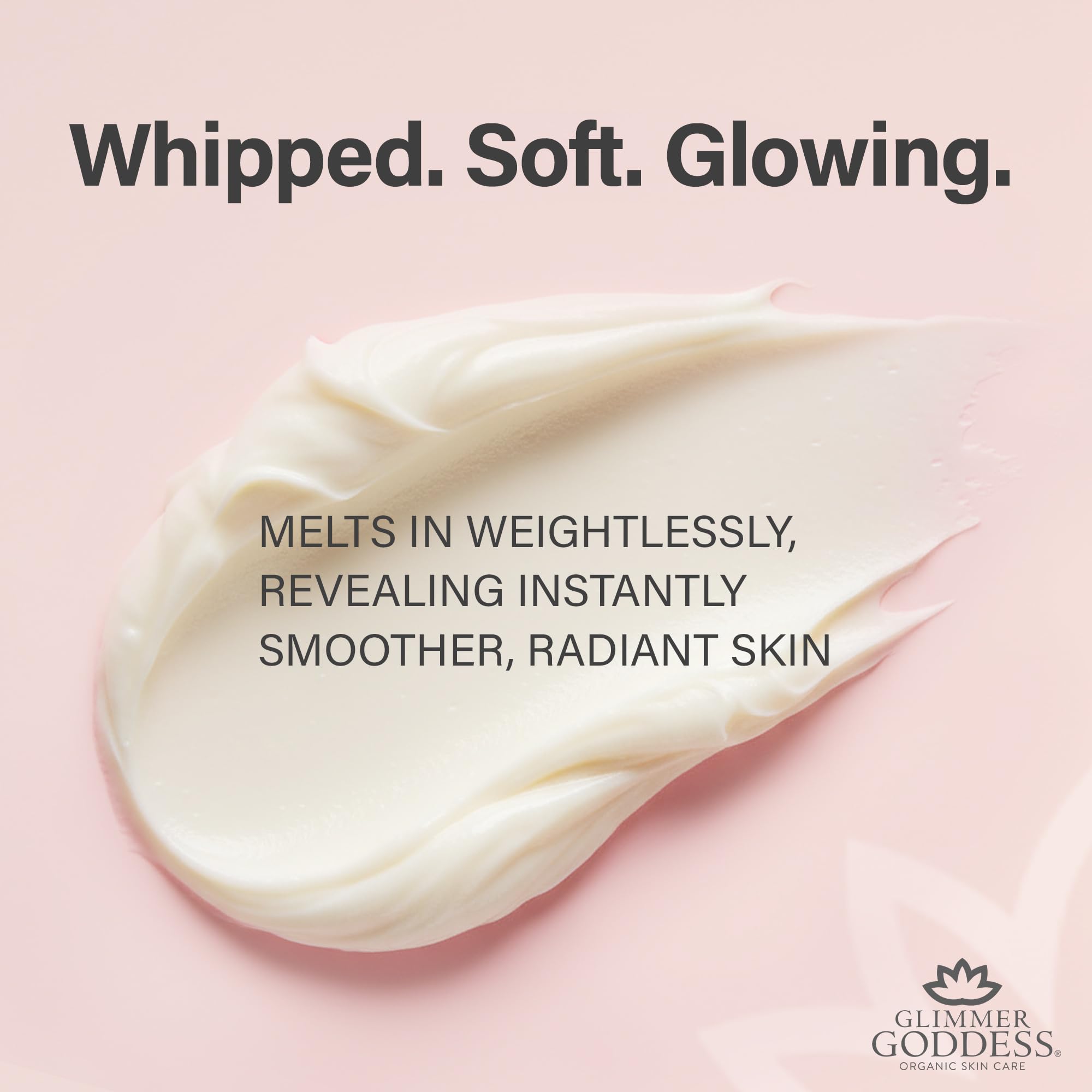 GLIMMER GODDESS Organic Whipped Body Butter – Moroccan Mint, 8oz