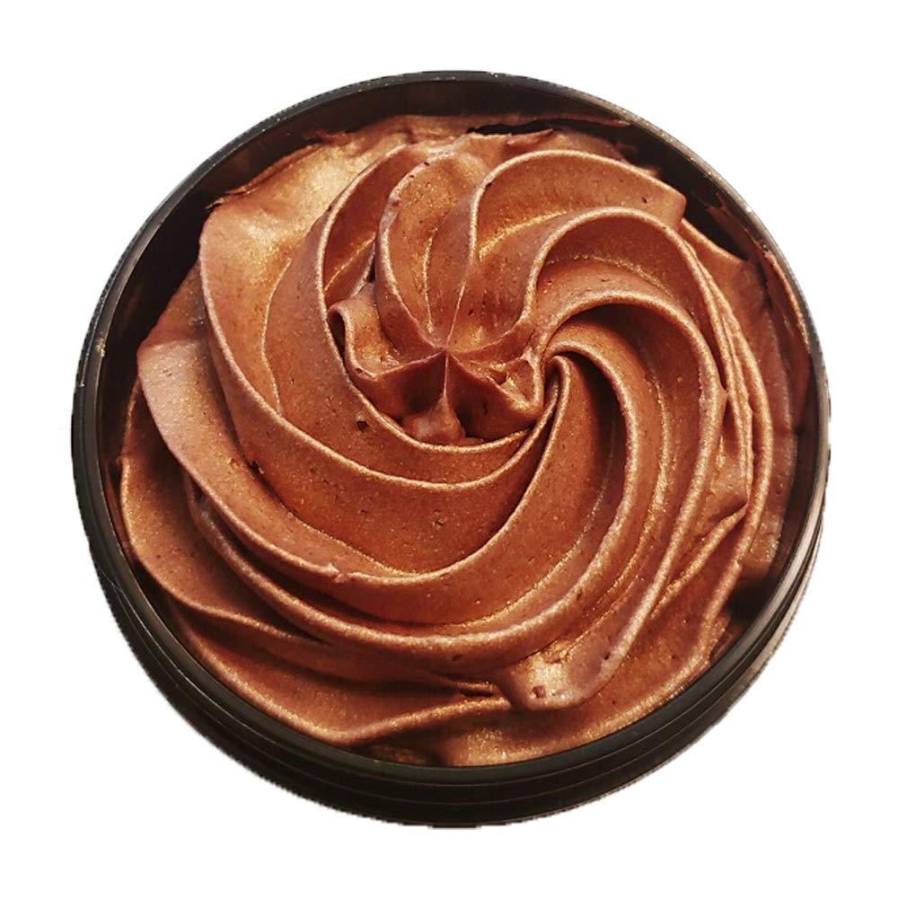 GLIMMER GODDESS Shimmer Body Butter – Organic Whipped Shea, Hydration & Silky Glow | Bronze, Diamond & Rose Gold (2oz, Pack of 3)