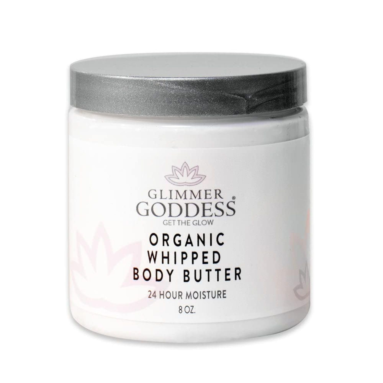 GLIMMER GODDESS Organic Whipped Body Butter – Moroccan Mint, 8oz
