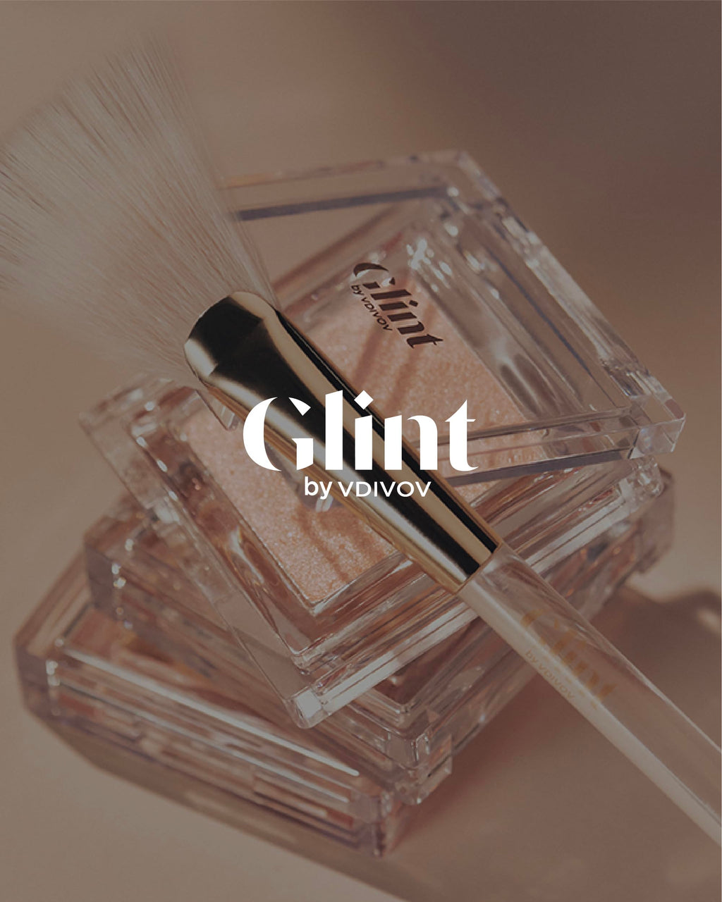 Glint Dewy Highlighter Pitch Moon (0.08oz) by Glint x VDIVOV – Luminous Glow, Micropearls, Silky Finish