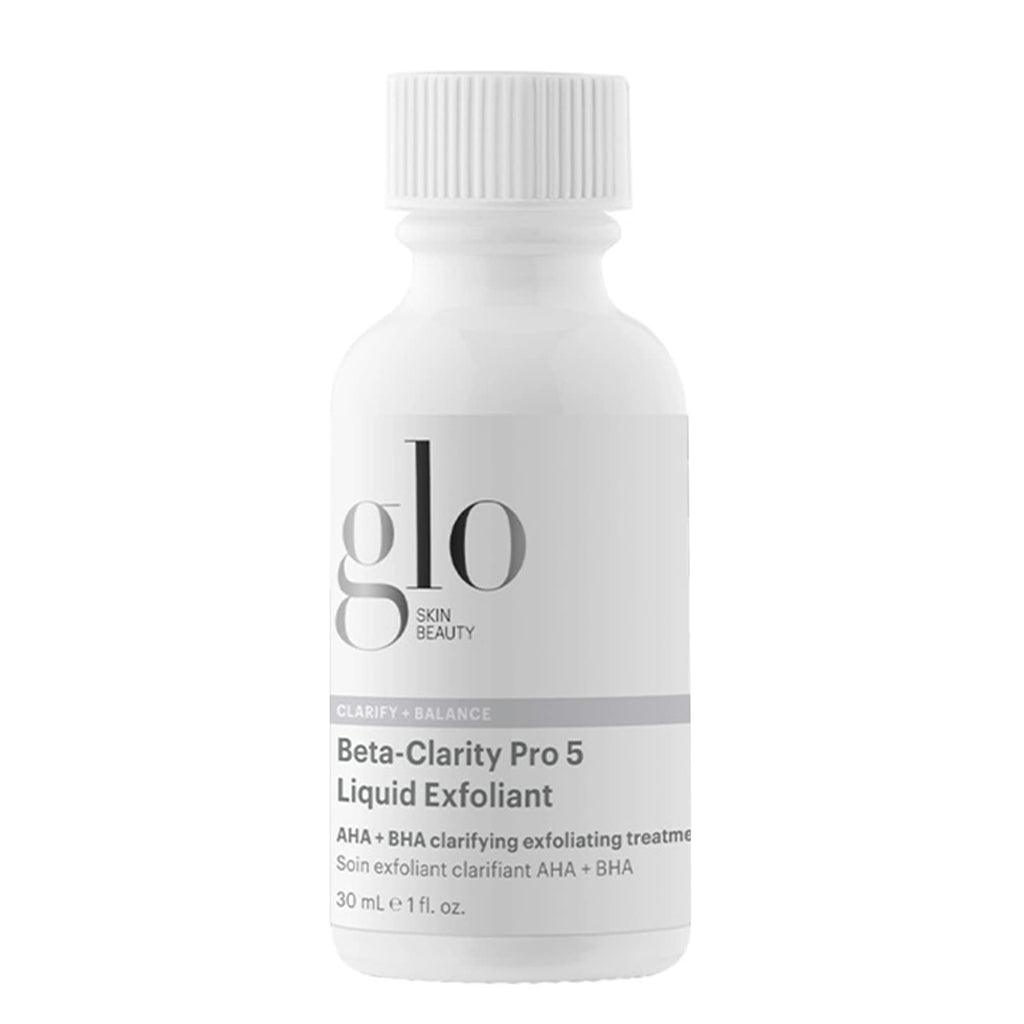 Glo Skin Beauty Beta-Clarity Pro 5 Liquid Exfoliant – Travel Size | AHA + BHA Clarifying & Balancing