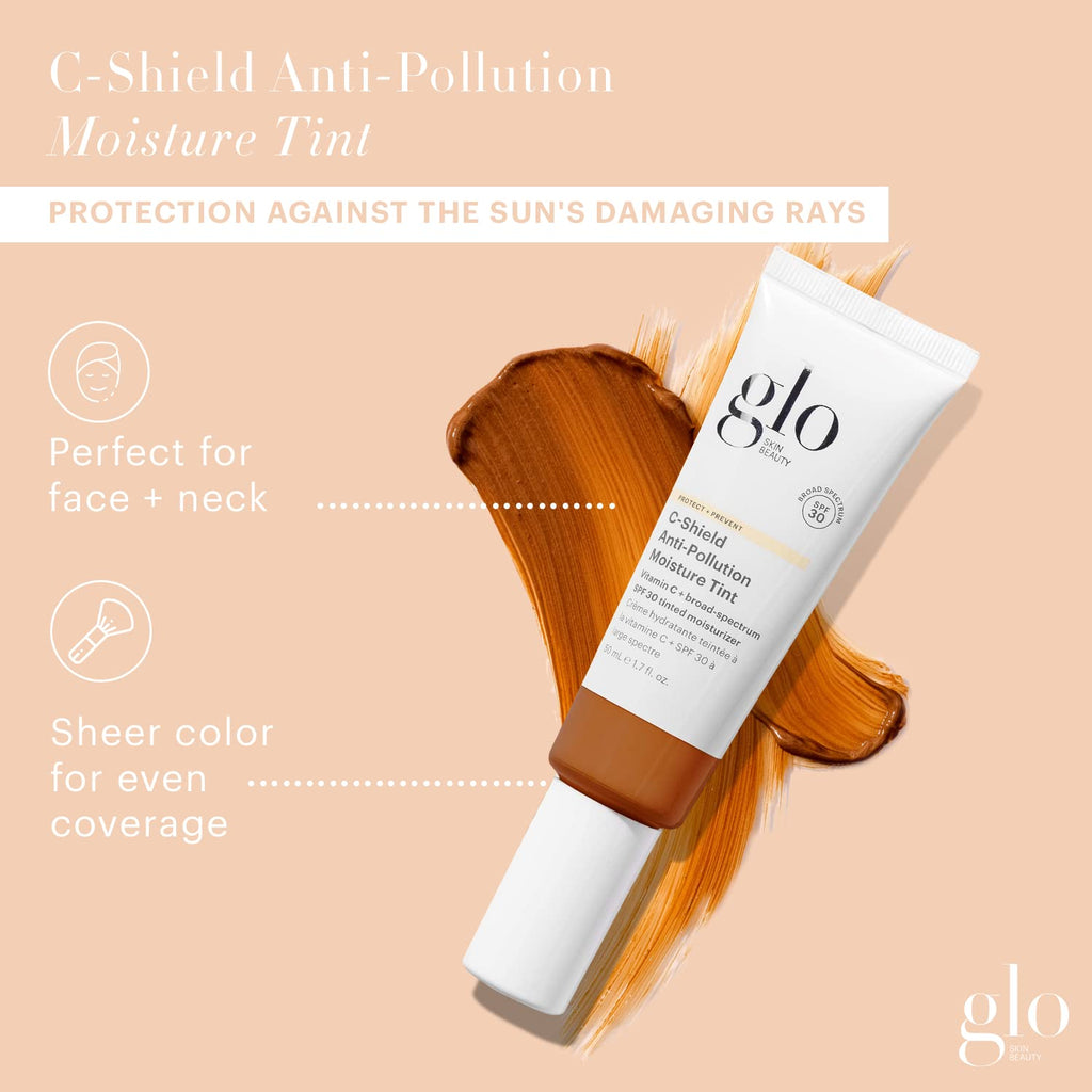 Glo Skin Beauty C-Shield Anti-Pollution Moisture Tint SPF 30 - 1.7 oz (9N-Dark)