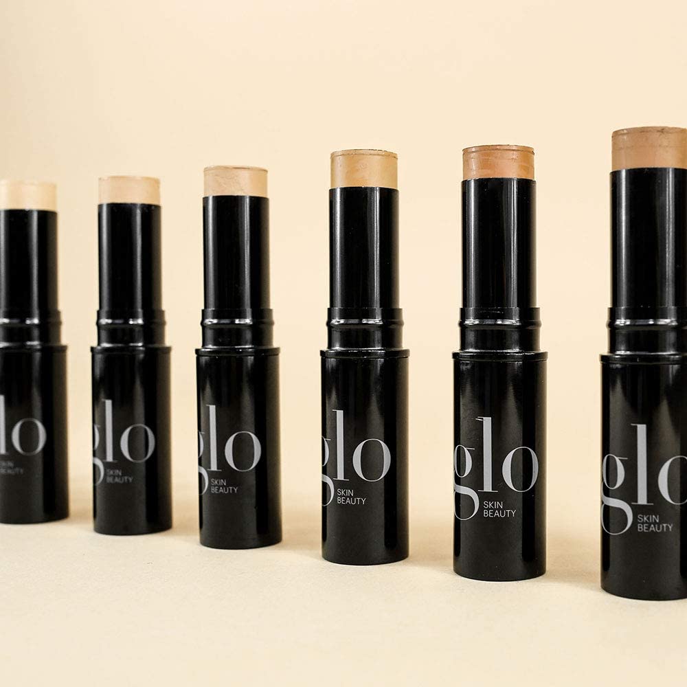 Glo Skin Beauty HD Mineral Foundation Stick with Hyaluronic Acid — Buildable Coverage, Contour & Highlight (Fawn 5C)