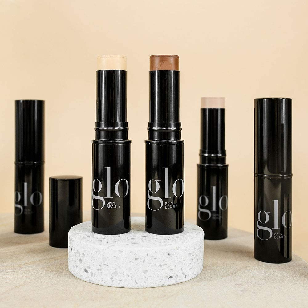 Glo Skin Beauty HD Mineral Foundation Stick – Buildable Coverage, Contour & Highlight (Cloud 1C)