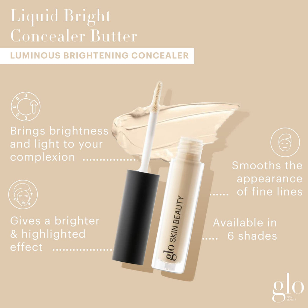 Glo Skin Beauty Luminous Brightening Concealer – Conceals Dark Spots & Fine Lines (Butter)