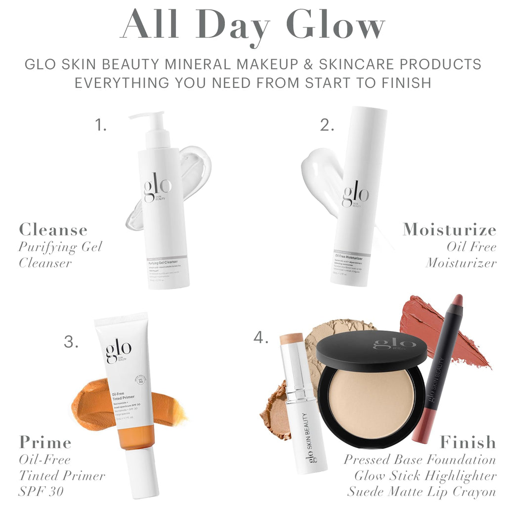 Glo Skin Beauty Oil-Free Tinted Primer SPF 30 – Medium Deep (1.7 Fl Oz)