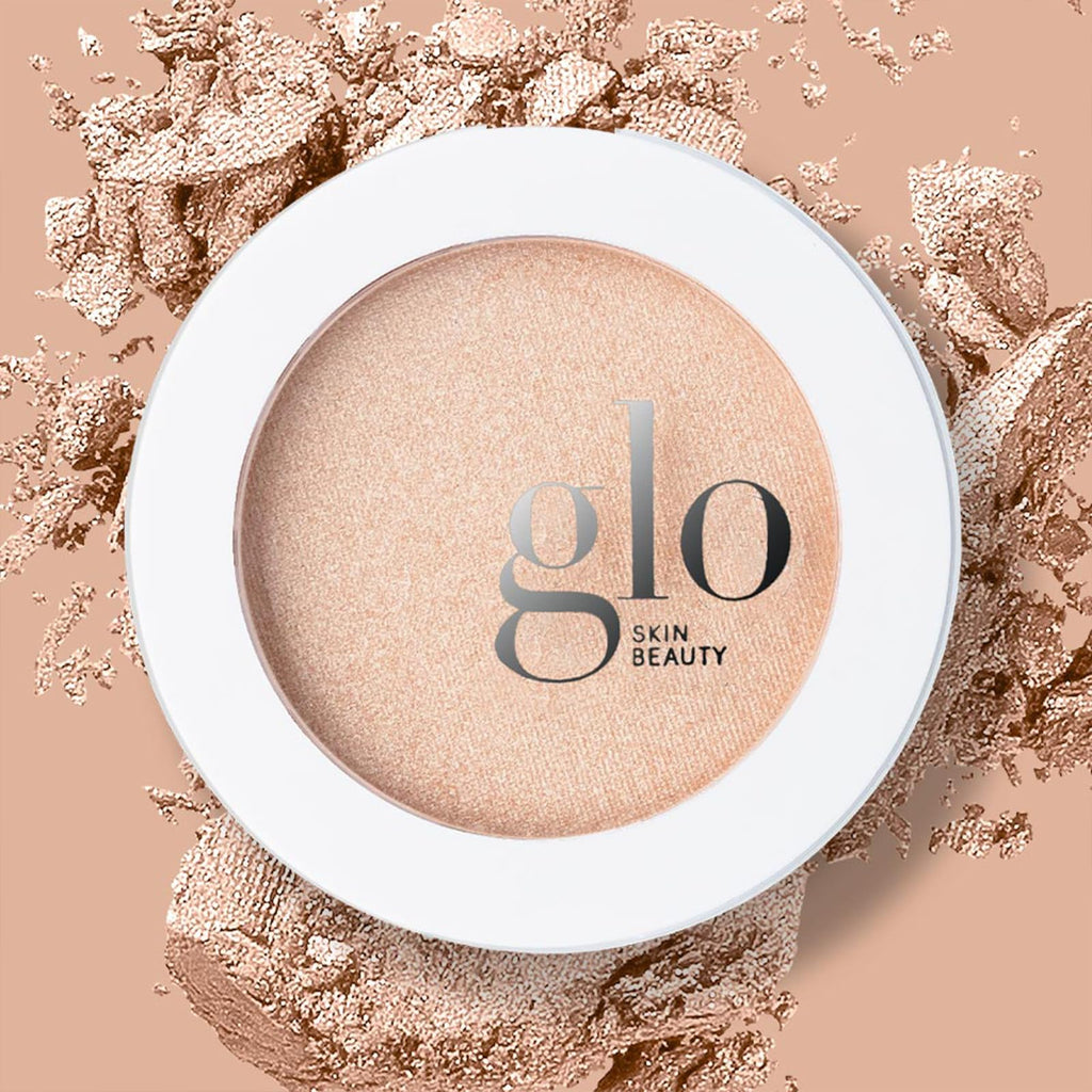 Glo Skin Beauty Skin Glow Powder Highlighter | Clean Mineral Cheek Highlighter in Champagne