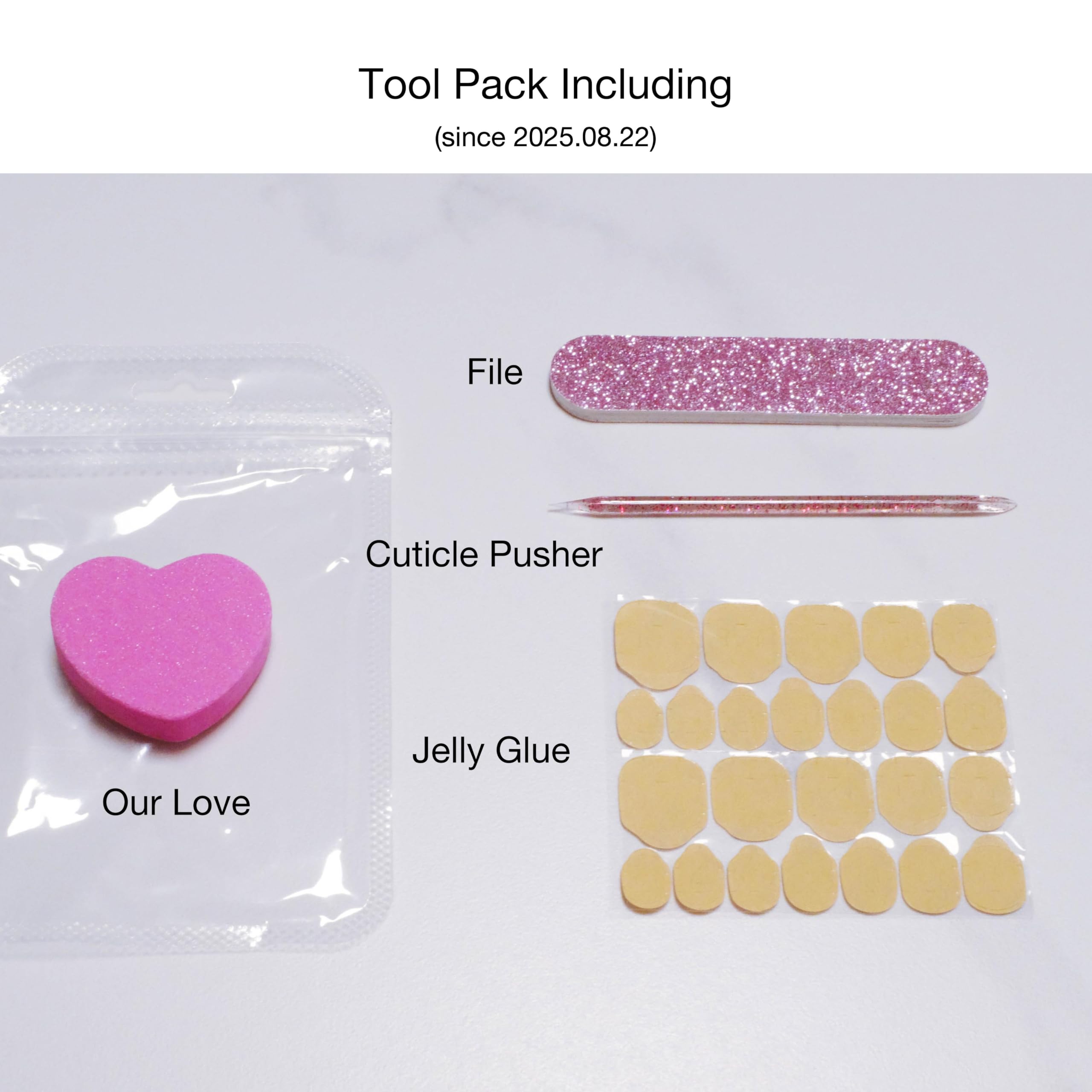 GLORS Luxury Long Stiletto Press-On Nails – 3D Black Roses, Silver Glitter, Pearls & Rhinestones (10-Piece Set, Small LS)