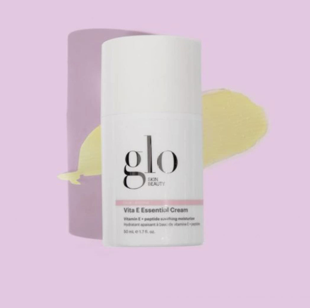 Glo Skin Beauty Vita E Essential Cream – Medium Weight Moisturizer for Dry & Sensitive Skin