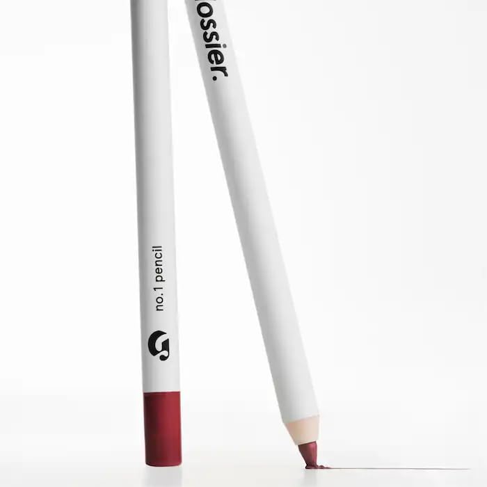 Glossier Lip Liner in Black Cherry — Bold Gothic Definition