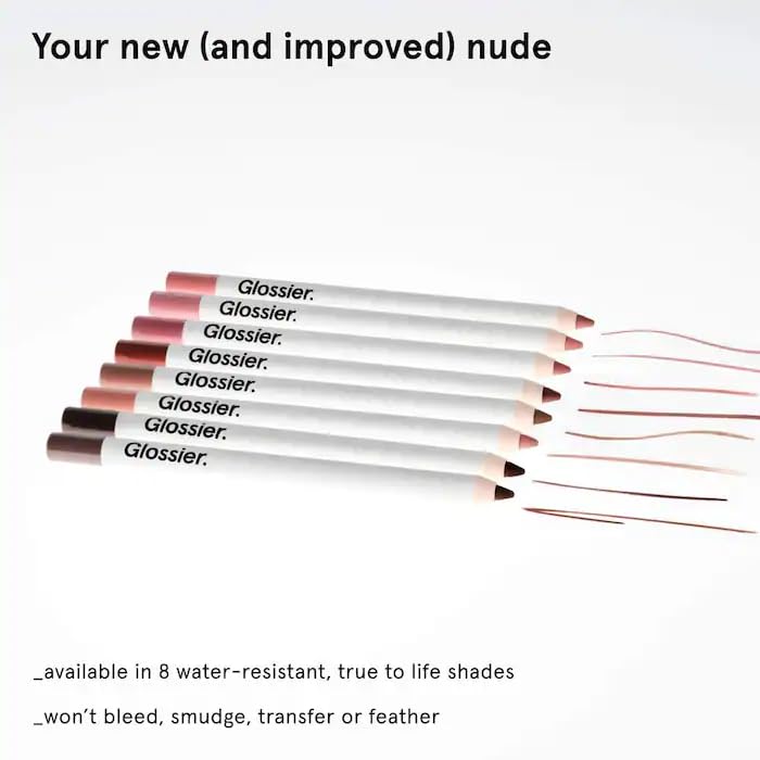 Glossier Lip Liner in Graze — Creamy Lip Enhancer, Liner & Gloss